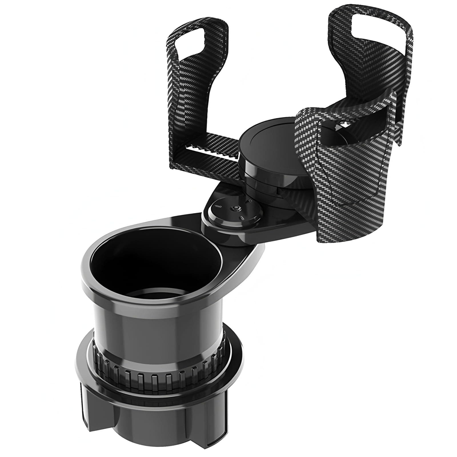 VZLYMTV Getränkehalter Auto 360° Drehbarer mit Erweiterbaren Halterungen - Verstellbarer Becherhalter Auto rutschfest für Getränkebecher, Popcorneimer & Hühnchen-Behälter Angebot bei HelloDeals