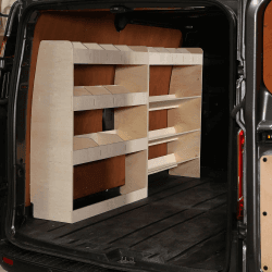 Vanify - Kompatibel mit Mercedes VITO L2 (Long) 2003+ Fahrzeugeinrichtung Fahrzeugregale, Werkzeugkasten und hinteres Regal