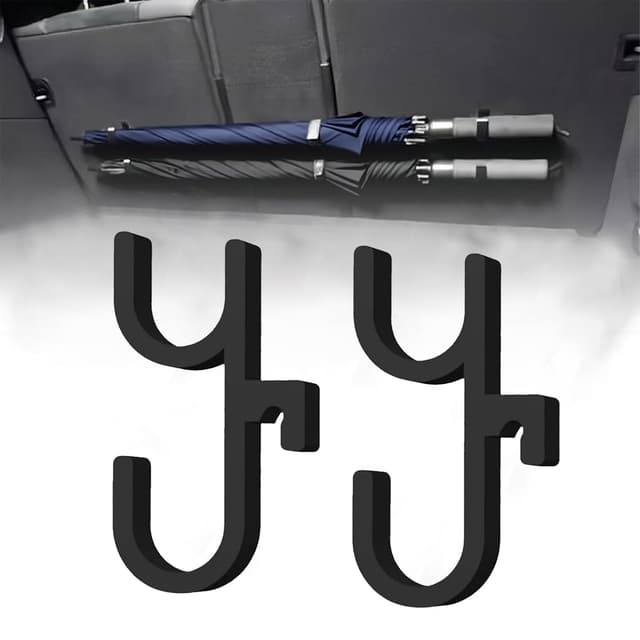 2 Stück Auto regenschirm halter,Regenschirmhalter auto kofferraum,schirmhalter auto kofferraum,Kofferraum Haken,kofferraum organizer
