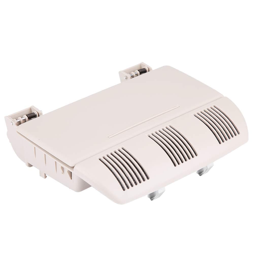 aqxreight - Sonnenbrillenhalter, Auto Sonnenbrillen Aufbewahrungshalter Brillenbox Etui OE 1Z0868565E für Octavia Fabia Roomster(Beige)