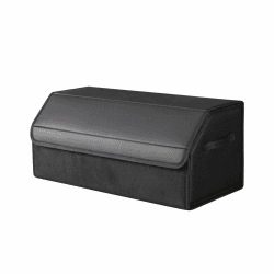 Auto Kofferraum wasserdicht, verschleißfest, faltbare Leder Aufbewahrungsbox, SUV Limousine Aufbewahrungsbox, Camping Organizer, Haushaltsklassifikationsbox (große Größe)
