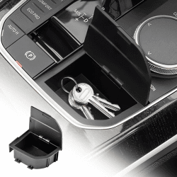 KUNGKIC ABS Für BMW 1 3 4 Serie X3 X4 X5 X6 X7 F40 F44 G20 G21 G22 G23 G24 G26 G01 G02 G07 G80 G82 I4 I3 Auto-Schalthebel-Aufbewahrungsbox Innenraum Zubehör Änderung Maßgeschneiderter Fahrzeugdesign