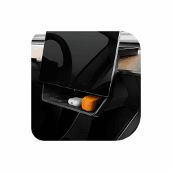 Spigen Tesla Model Y (~2024) und Model 3 (2021-2023) Aufbewahrungsbox unter dem Bildschirm Tablet Organizer Box Tablet Halterung Aufbewahrung entworfen für Tesla Model Y und 3 Zubehör