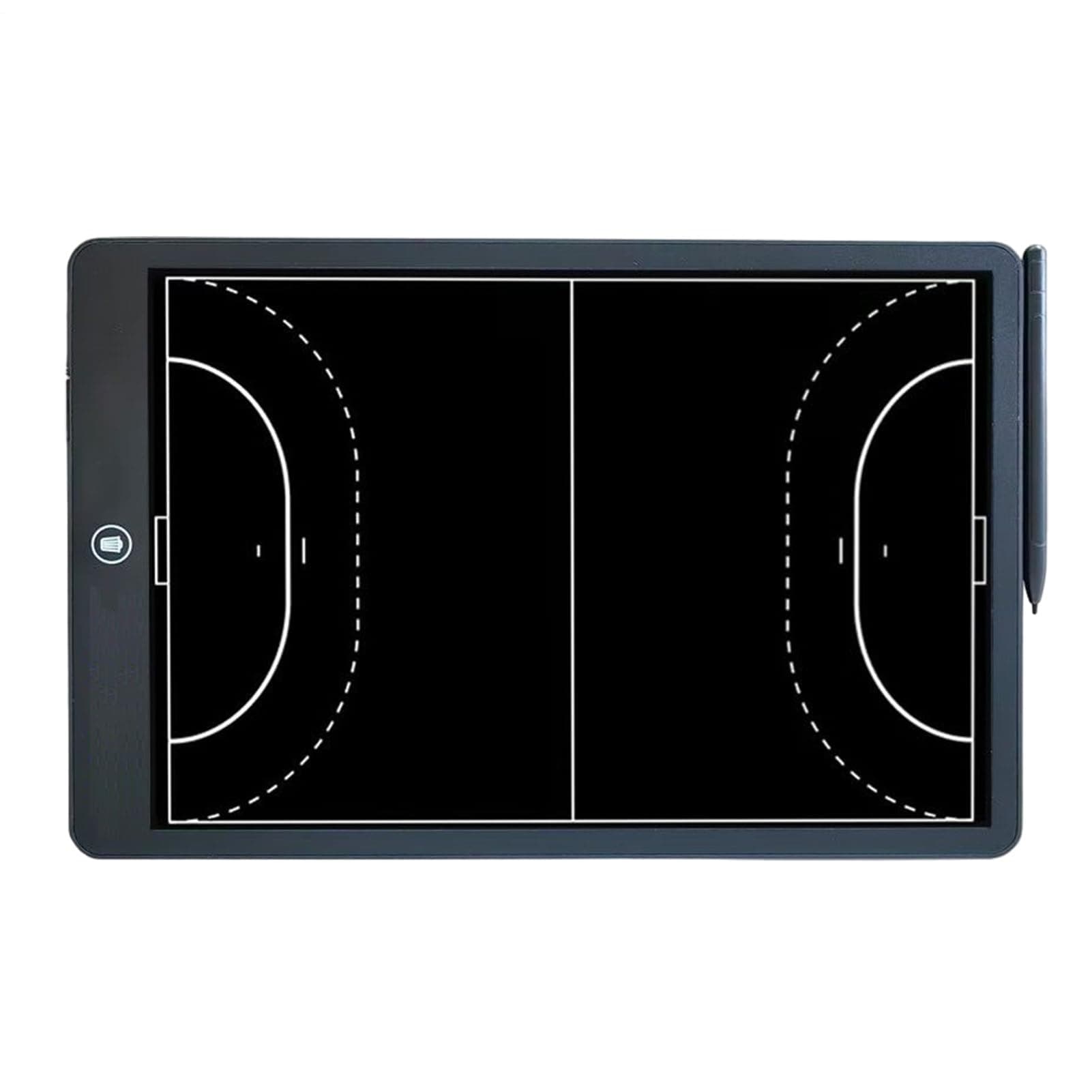 LCD -Zeichenbrett - Handball -Taktik -Tablet, papierloser Coaching -Zwischenablage | Strategie -Schreibspielplanungsblock, 16 -Zoll -Outdoor -Sportunterricht, Water Ball Coaches Tool für die Trainings