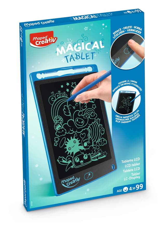 Maped CREATIV - 907039 Magische LCD-Tafel 8,5" Magical Tablet 17B x 12H cm