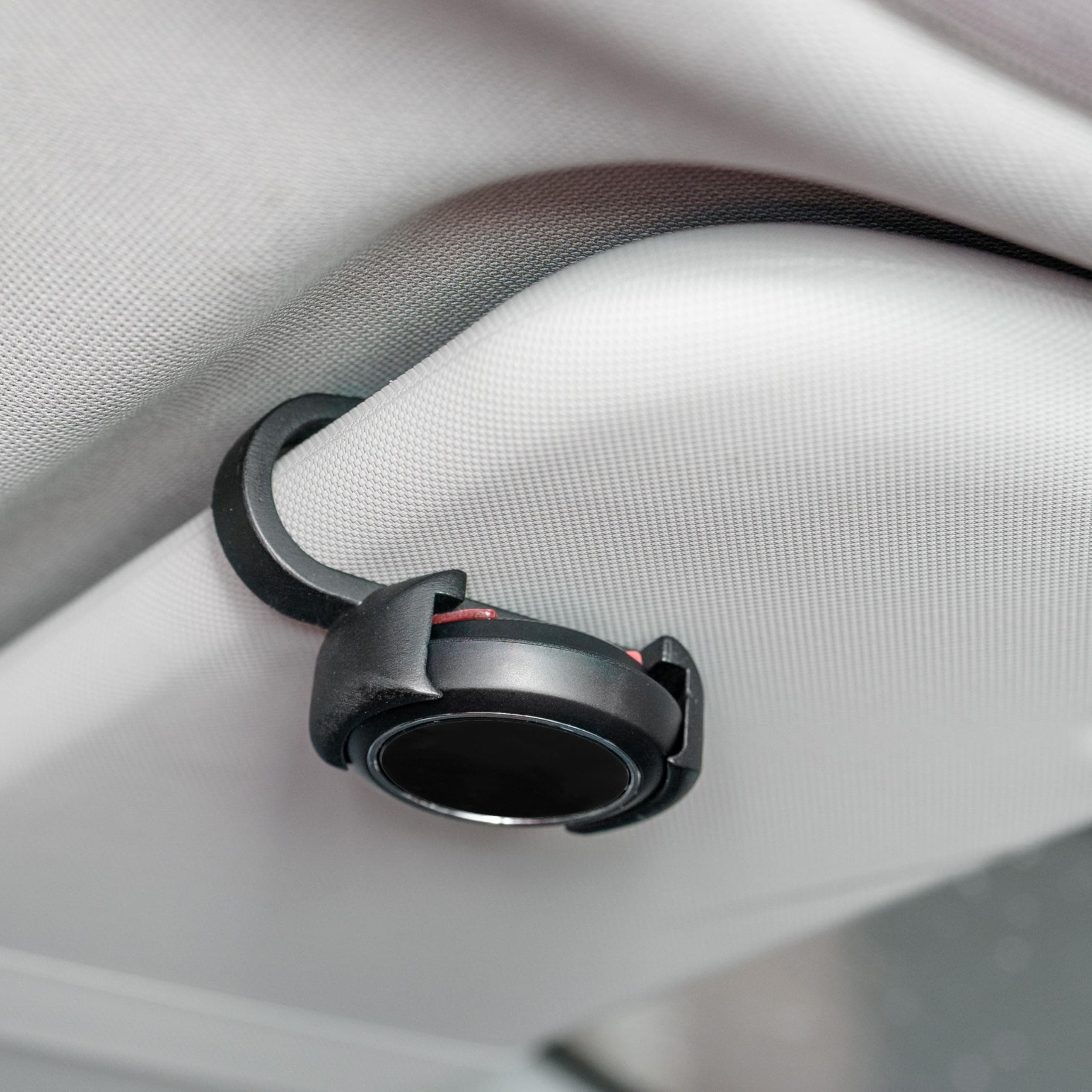 Auto Sonnenblende Halterung für CO-DRIVER NO1, 1 Set, in Schwarz, kompatibel mit OOONO CO-DRIVER NO1, aus stabilem Kunststoff, nicht 3D gedruckt, Blitzerwarner Clip Blende, Radarwarner Halter für No1 S-Halterung für NO1, 1 Set