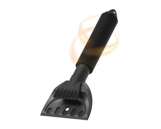 HOAMZ Eiskratzer Auto 2025, Scheibenkratzer Auto mit Eisbrecher Funktion, Auto Gadgets aus Premium ABS, Autoscheiben EIS Kratzer Winter langlebig, Winter-Autozubehör