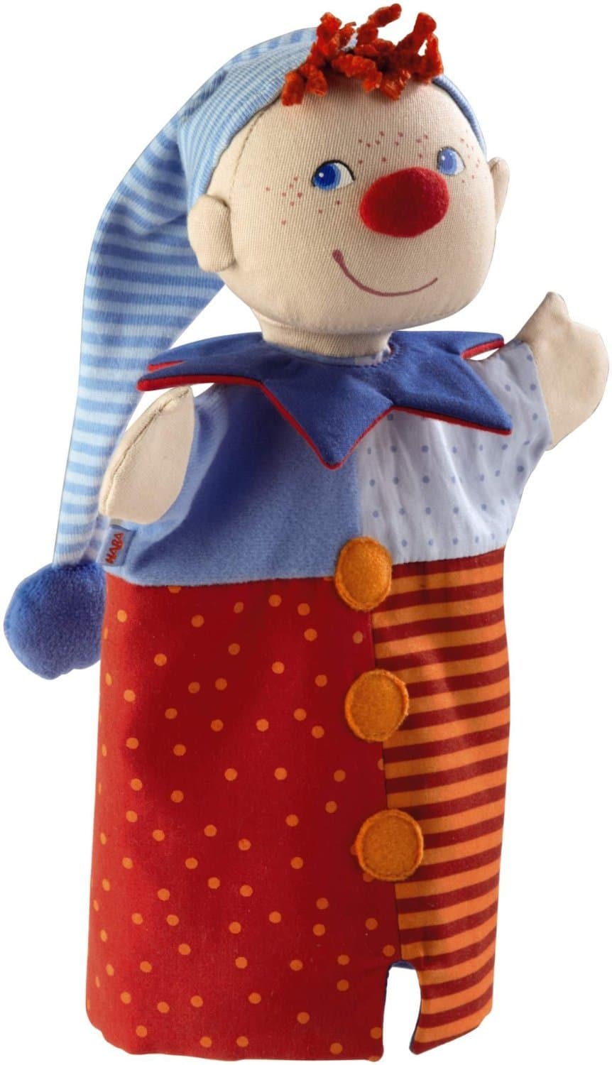 Haba 1002180001 - Handpuppe Kasper, 13.4 x 11.4 x 8.6 cm Angebot bei HelloDeals
