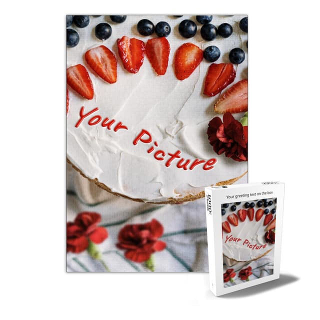 MyPuzzle Personalisiertes Puzzle mit eigenem Bild - 1000/500/200/100 Teile: Gestalte Dein individuelles Fotopuzzle für Geburtstage, Muttertag, Valentinstag & Hochzeiten - 1000 Teile (Hochformat).