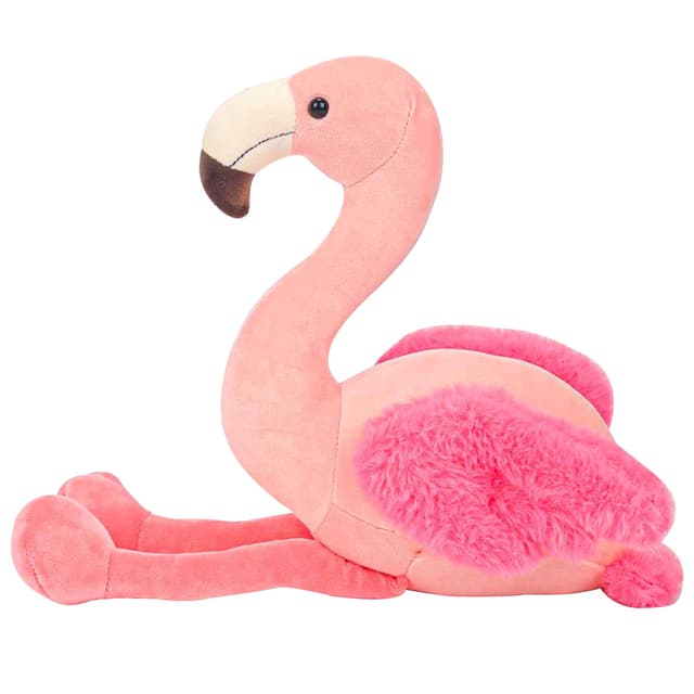 Flamingo Kuscheltier, 50cm Weiches Flamingo-Spielzeug, Flauschiger Stofftier zum Spielen & Kuscheln, Kinderzimmerdekoration, Plüschkissen, für Kinder Mädchen Jungen Geburtstag Geschenk Plüschtier