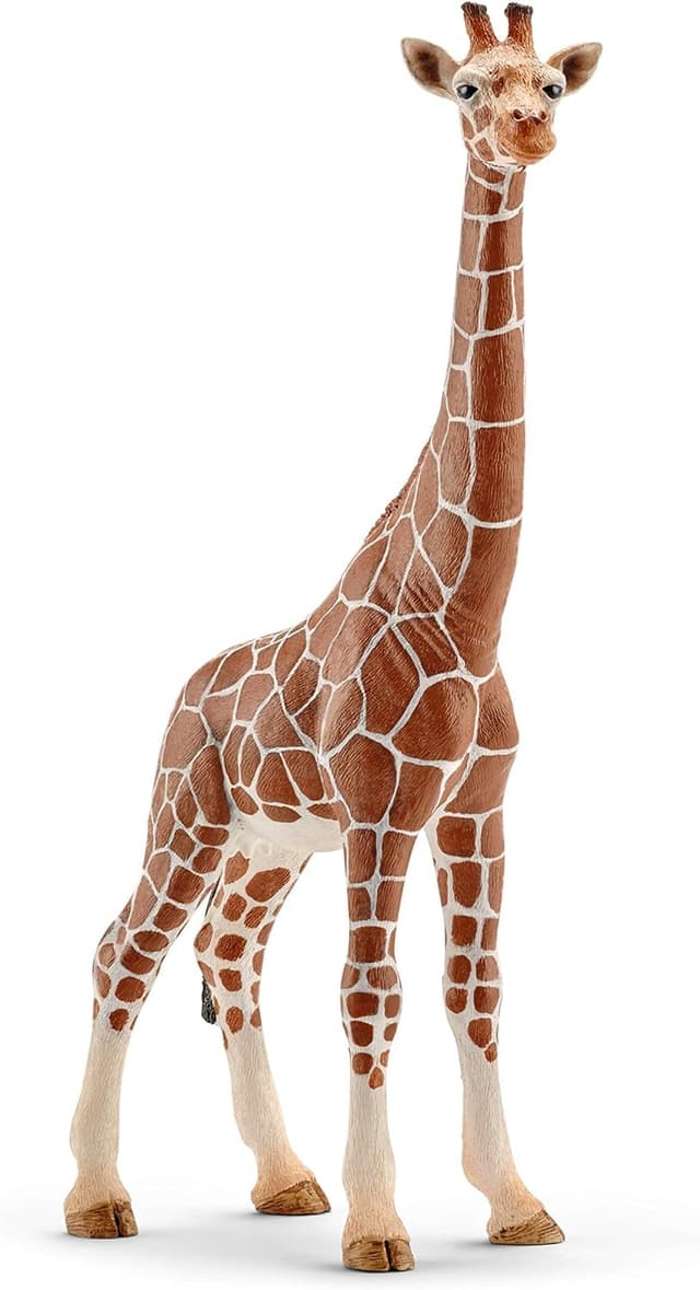 SCHLEICH WILD Life | Giraffenkuh 14750 | detailgetreue Tierfiguren | Zoo Spielzeug | tolles Geschenk für Jungen und Mädchen | Deko für Geburtstag | Spielfigur ab 3 Jahren | 9 x 4 x 17 cm Single