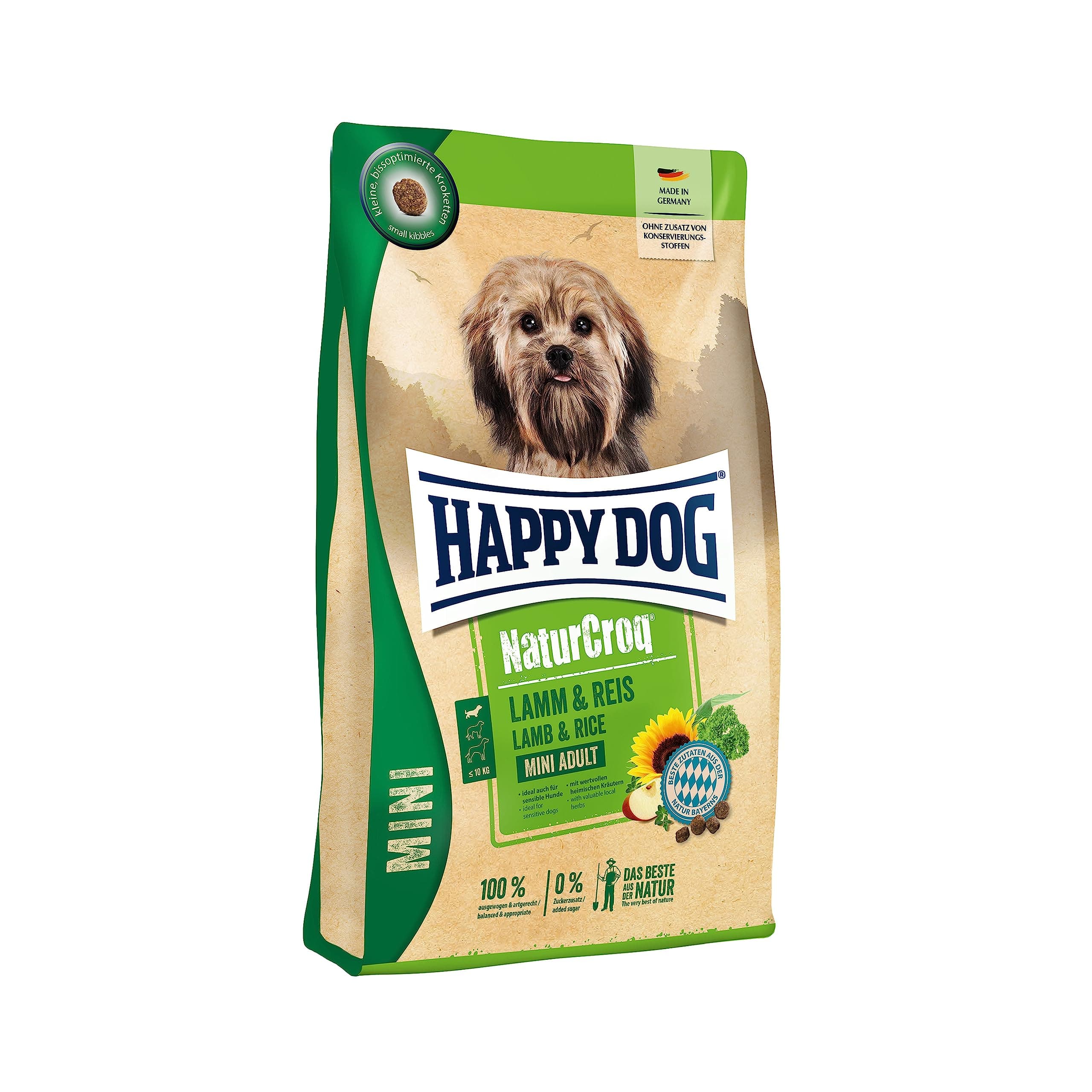 Happy Dog NaturCroq Mini Lamm&Reis 4kg Lamm, Geflügel 4 kg (1er Pack)