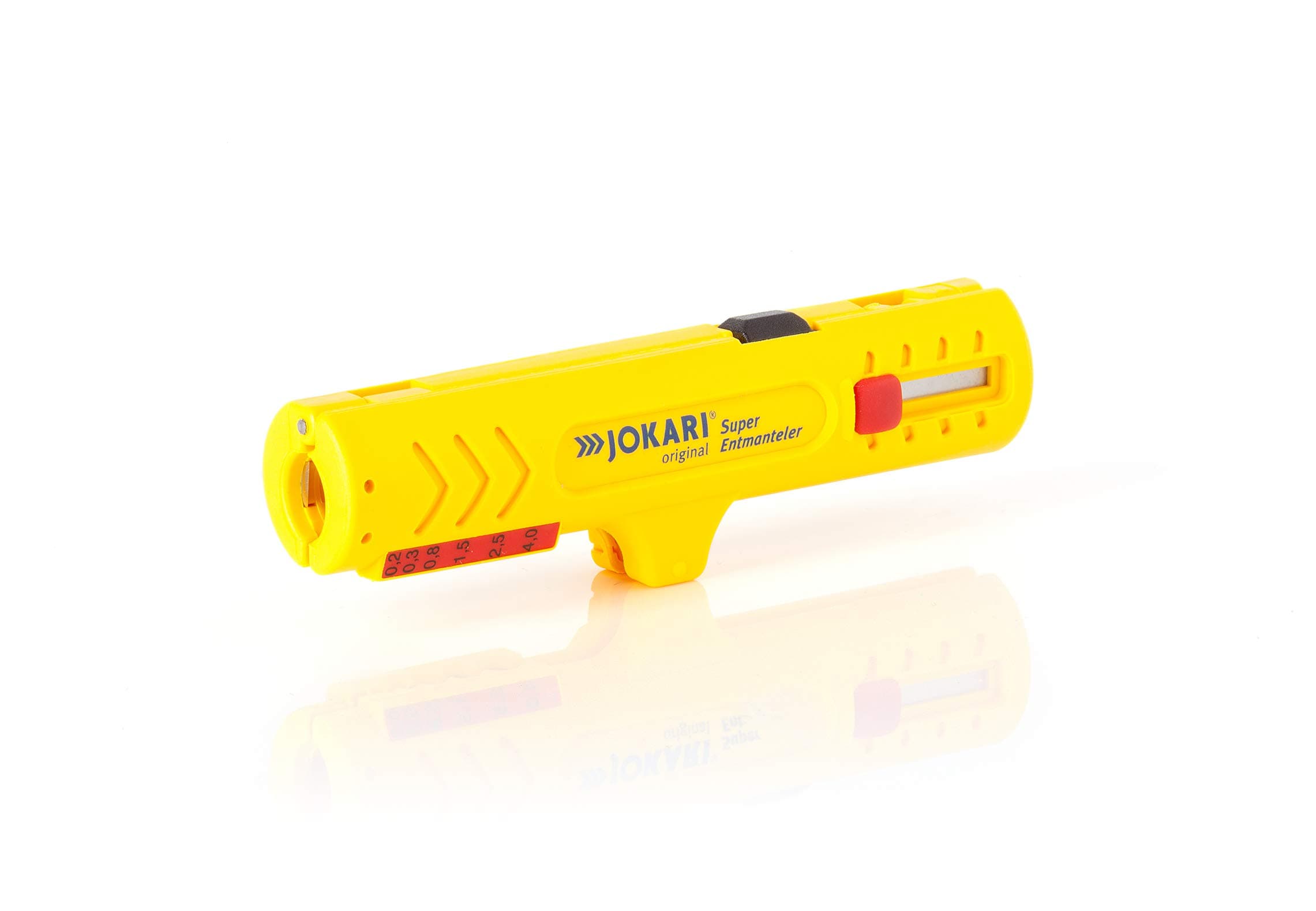 JOKARI T30150 Vielzweckabisoliermesser Nr.15 Kabel-D.8-13mm Litzen-D.0,2-4, 30150 Single