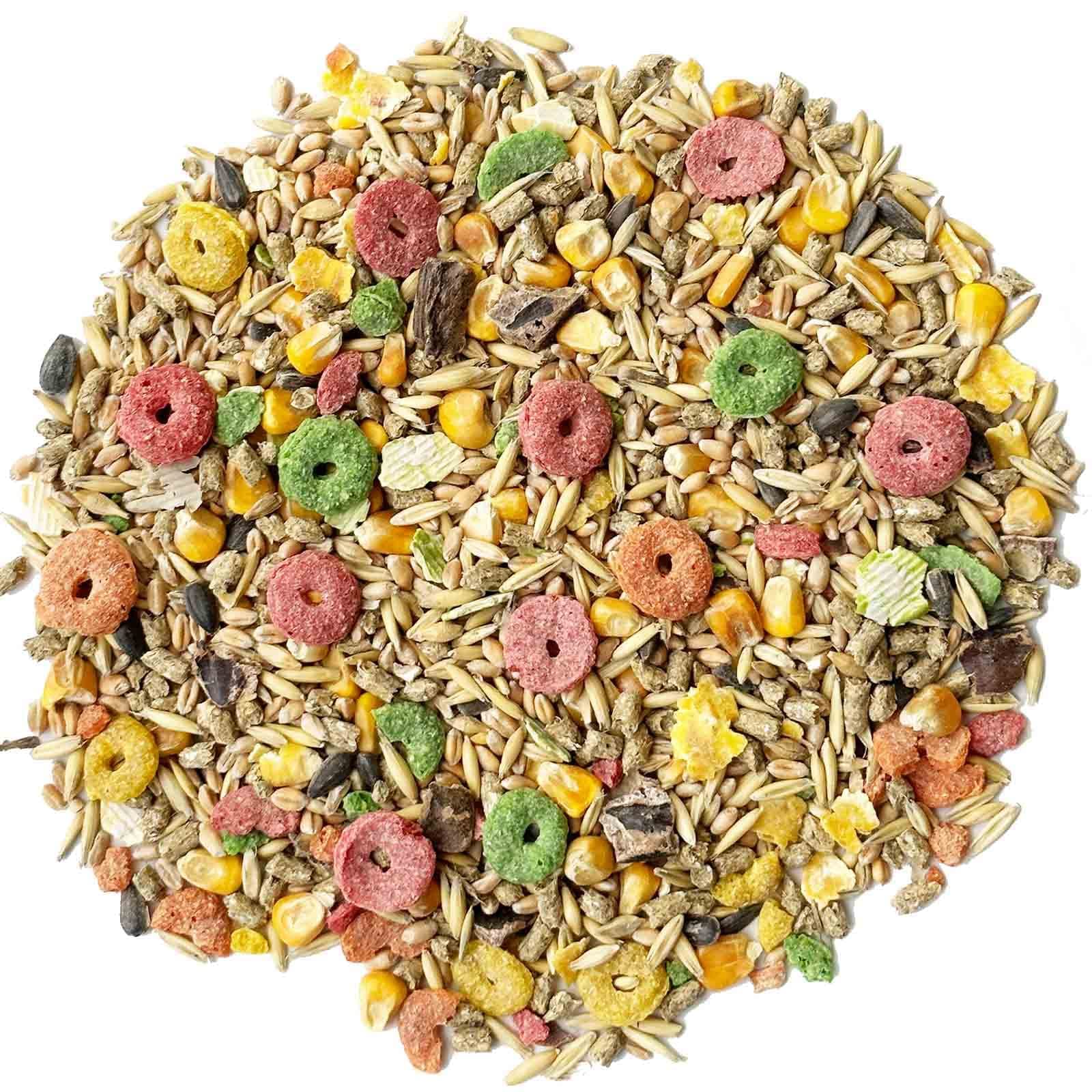 Samore | 25 kg Nagerfutter für Zwergkaninchen, Meerschweinchen, Hamster und Kaninchen | Kleintierfutter | Nährstoffreiches, ausgewogenes Hauptfutter | Artgerechter und natürlicher Energiespender