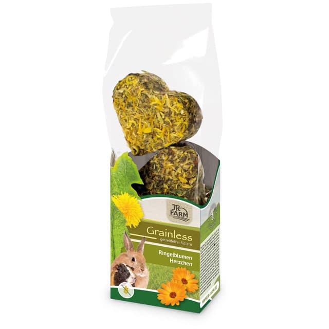 JR FARM Grainless Ringelblumen Herzchen 7 Stück = 105 g 105 g (1er Pack)