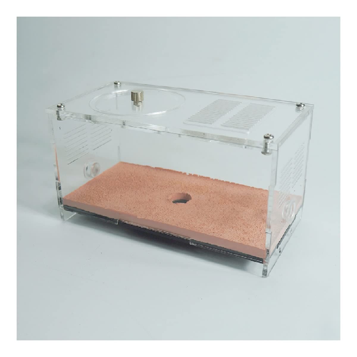 Unendliche Erweiterung Ameisenfarm Beton AntHouse Formicarium Ameisennest Mit Fütterungsbereich Ameisen Haus Insekt Villa Ameisenhaufen Werkstatt Ant Farm Futterbox (Color : A)