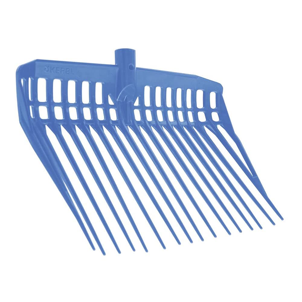KERBL Dunggabel EcoFork (Mistgabel in Royalblau & ohne Stiel, 39 x 30 x 6 cm Heugabel) 326053 Royal ohne Stiel
