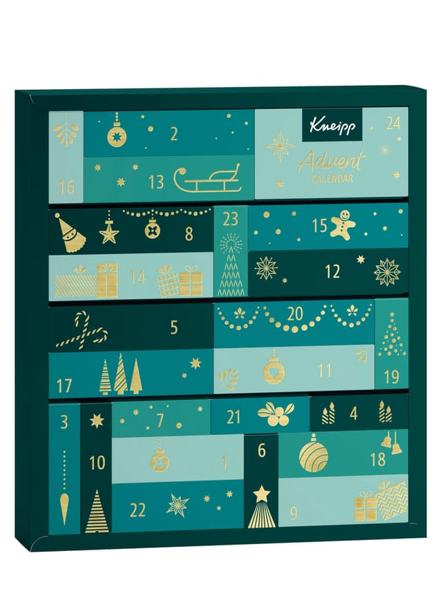 Kneipp Adventskalender 2025 - Hochwertiger Adventskalender mit 24 Beauty Überraschungen für den Wellness Moment - Für Dich selbst oder zum Verschenken