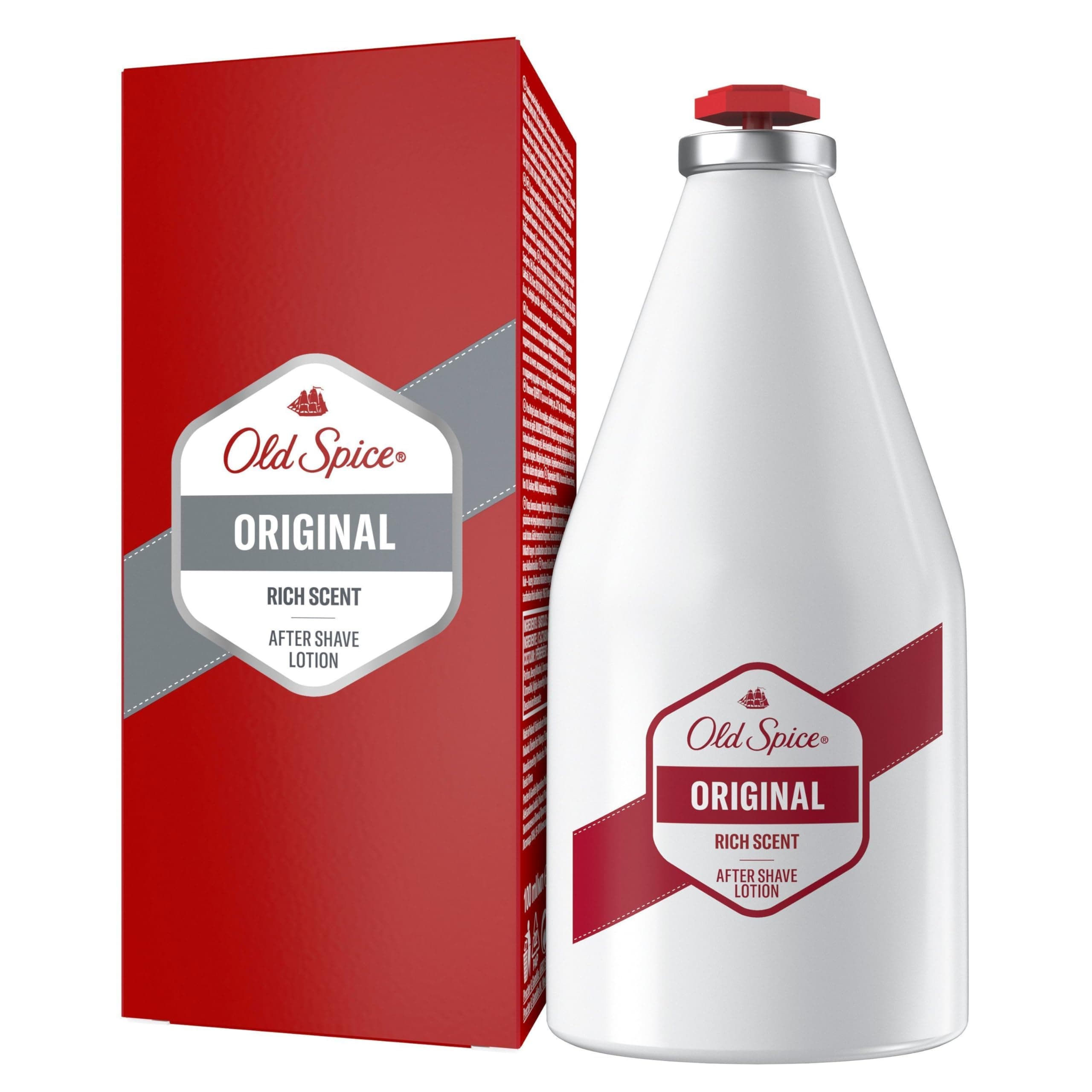 Old Spice Original After Shave Lotion, Kühlendes Aftershave Für Männer, Fantastischer Duft, Rasierwasser Mit Antiseptischer Wirkung, 100m 100 ml (1er Pack) Aftershave 100ml