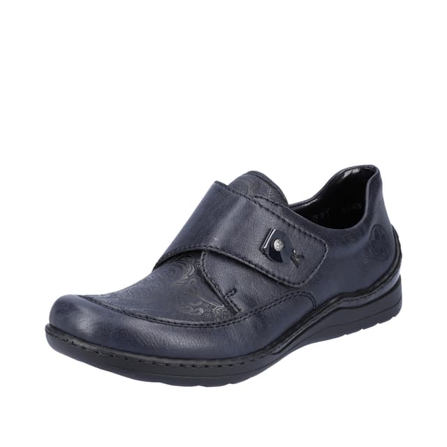 Rieker Damen 48951 Slipper 39 EU Blau