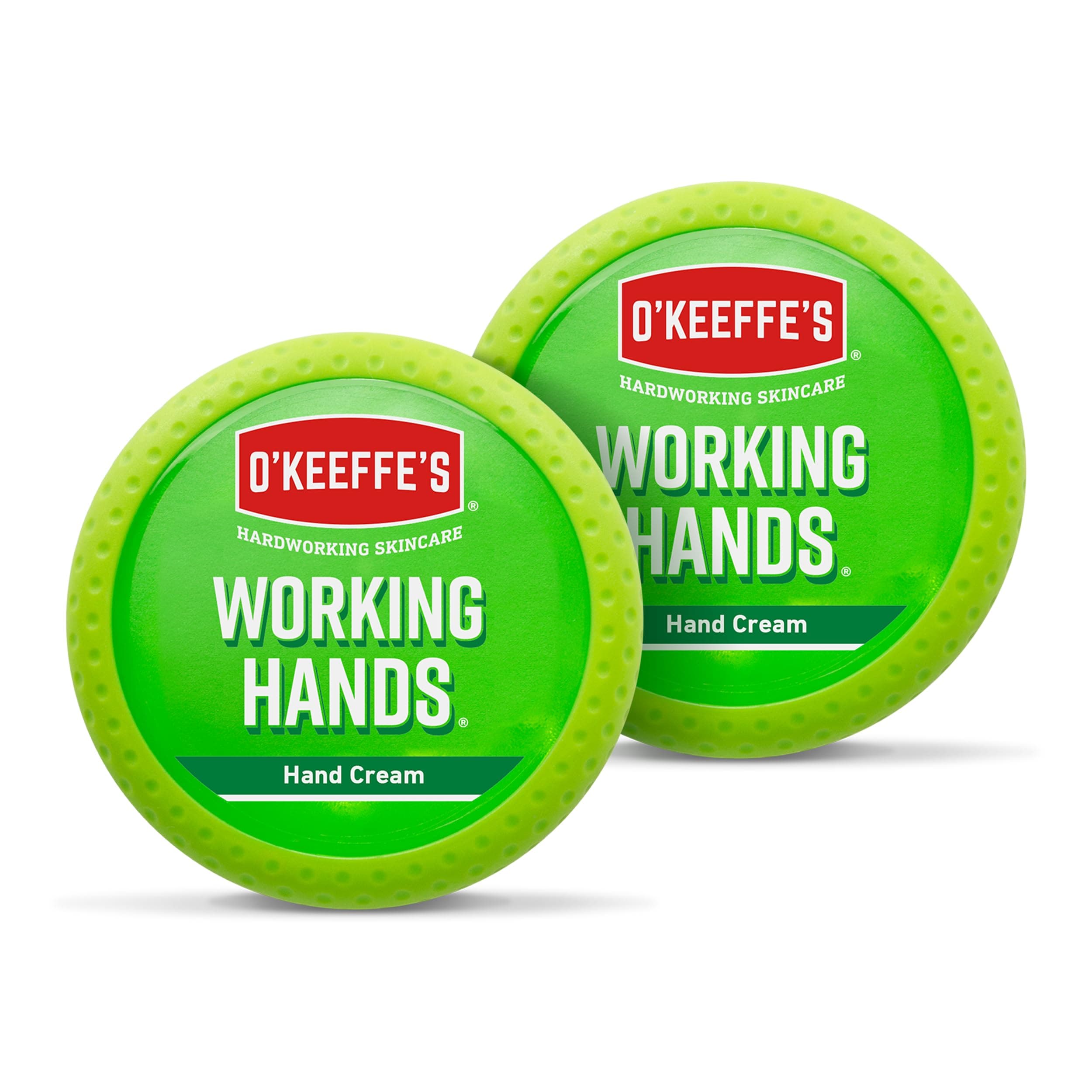O'Keeffe's Working Hands, 96g Tiegel 2 Pack - Handcreme für extrem trockene, rissige Hände | Erhöht sofort den Feuchtigkeitsgehalt, bildet eine Schutzschicht und verhindert Feuchtigkeitsverlust Tube 96 g (2er Pack)