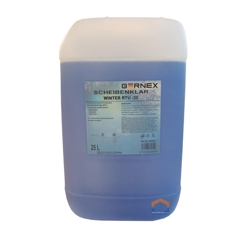GERNEX Scheibenklar Winter RTU bis -30 Grad 25 Liter