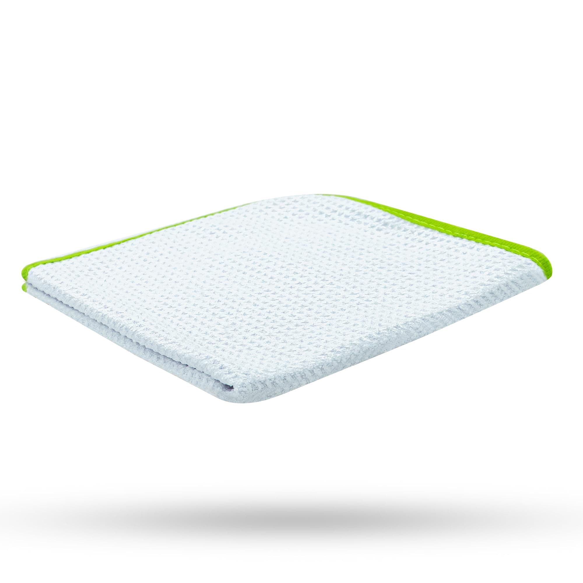 Liquid Elements – Auto Mikrofasertuch Streak Buster für Autoscheiben, Fenster, Spiegel & Displays – Fenstertuch 400 GSM 35x35 cm – zur fussel- & streifenfreien Reinigung von Glasoberflächen 1