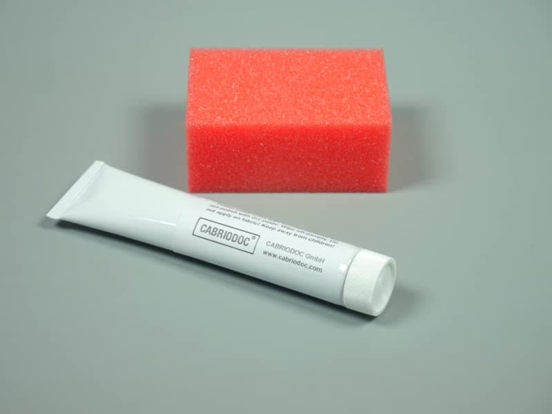 CABRIODOC Cabrio Verdeck PVC Kunststoff Heckscheibe Politur Pflege Set