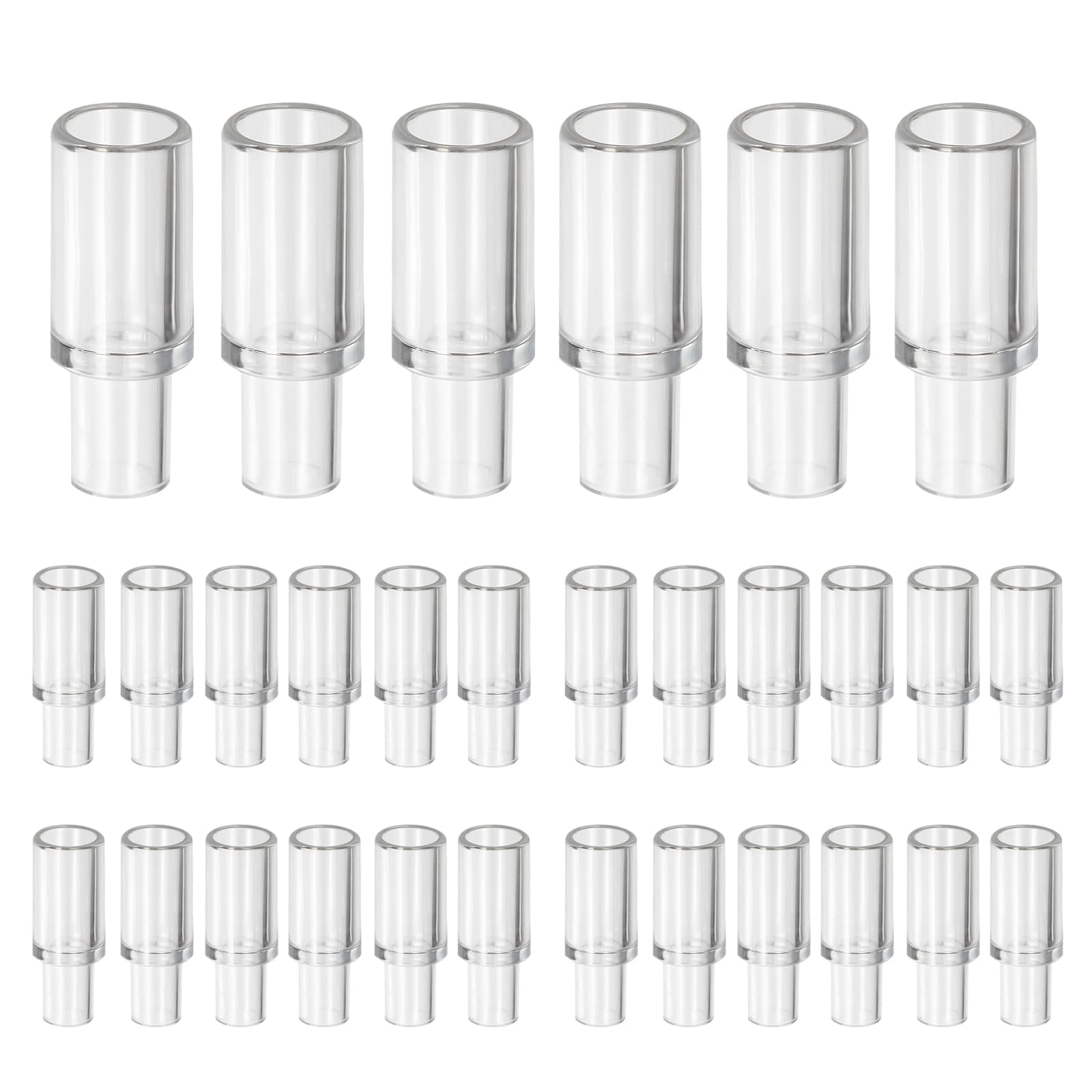 WUIOWPPIC 30 Stück Alkoholtester Mundstücke Atemalkoholtester Mundstuecken Alkoholtester Ersatzmundstück für universelle Alkoholtester(Ohne Alkoholtester)