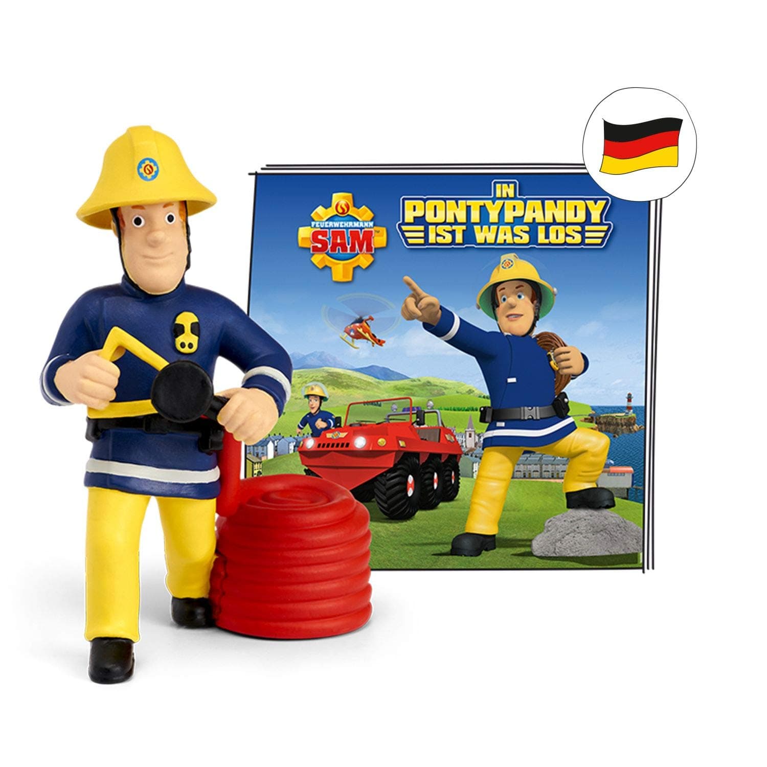 tonies Hörfigur für Toniebox, Feuerwehrmann Sam – In Pontypandy ist was los, Hörspiel für Kinder ab 3 Jahren, Spielzeit ca. 60 Minuten Single