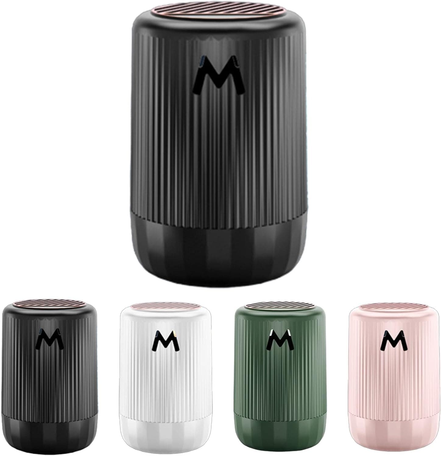 Heatwolf Vehicle Microwave Molecular Deicing Instrument,Portable Vehicle-Mounted Microwave Powerful Deicer,Solid Aromatherapy De-Icing Cup for Cars (Black+Pink)