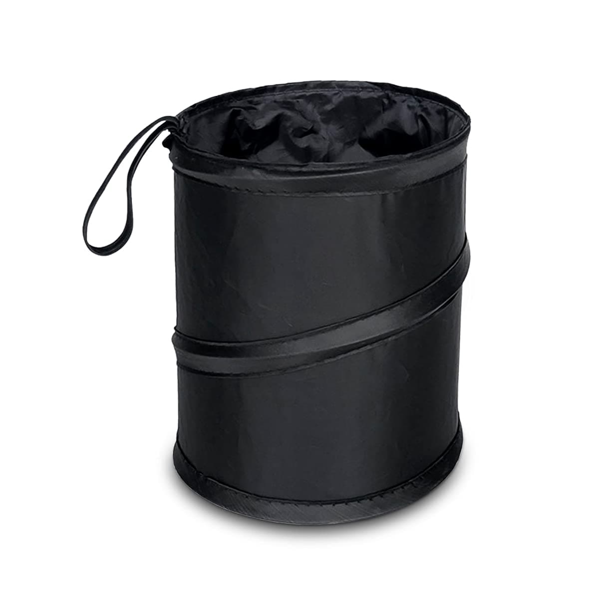 JNNJ Auto Mülleimer, Faltbar Einziehbar Multifunktionaler Automülleinmer, Zusammenklappbarer Und Tragbarer Wasserdichter Auto-Mülleimer, Auto Accessoires(20x20x25cm)