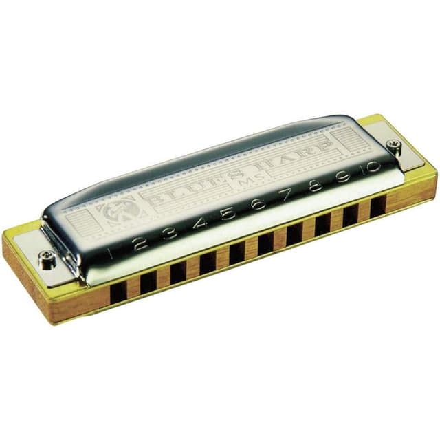 Hohner Blues Harp Mundharmonika in C-Dur Single