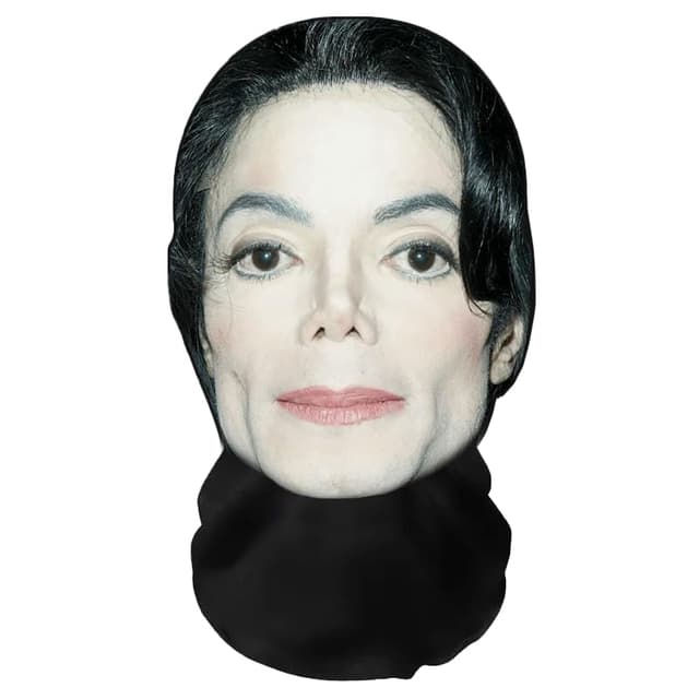 Aristo Solutions Realistische 3D-Druck Vollgesichtsmaske – Atmungsaktiv, leicht & bequem, ideal für Cosplay, Partys, Halloween, Karnveal & Events Michael Jackson