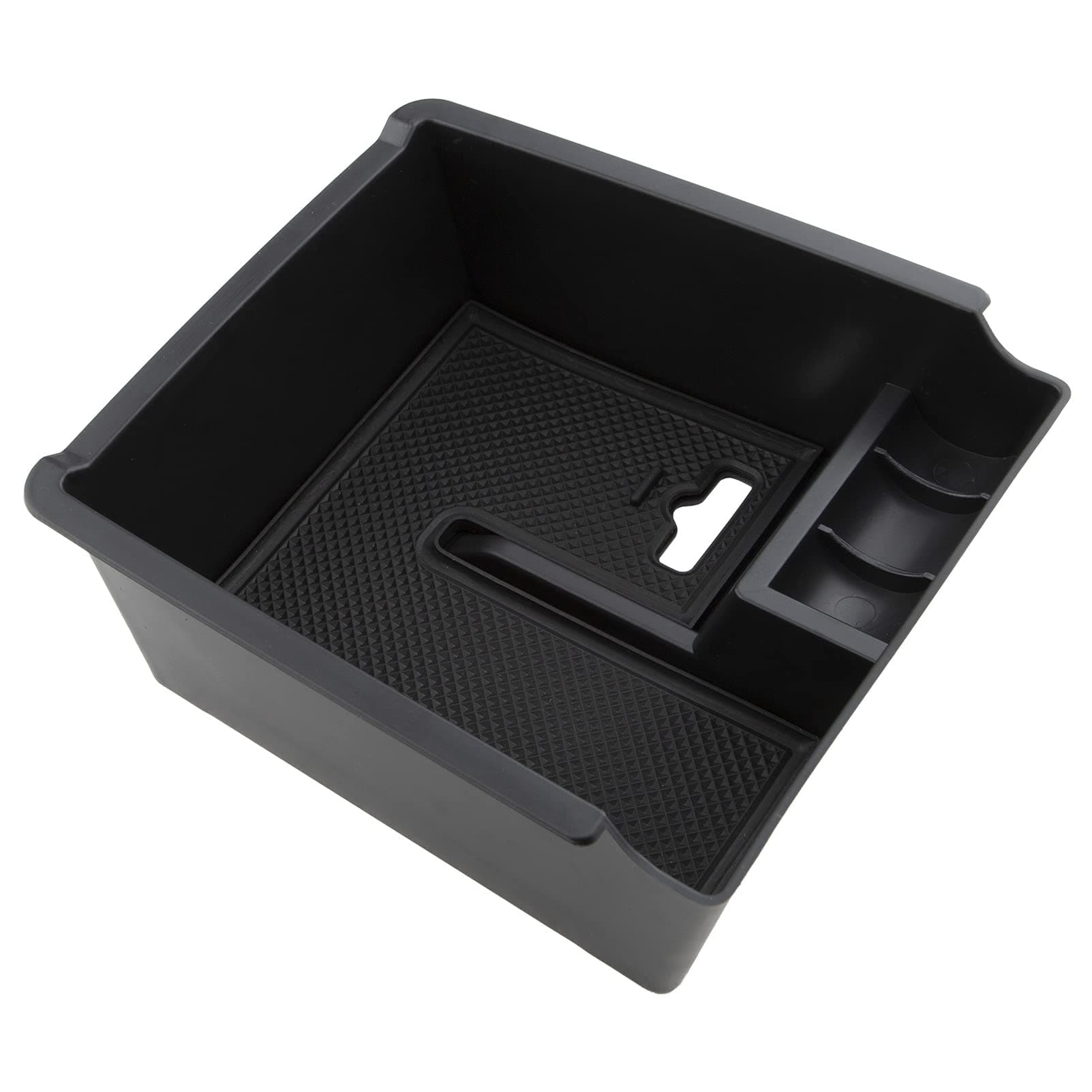 KASturbo Mittelkonsole Aufbewahrungsbox kompatibel mit Passat B8 2016-2023, Arteon 2 2018-2023 Sedan Variant Alltrack Konsolen Organizer Behälterhalter