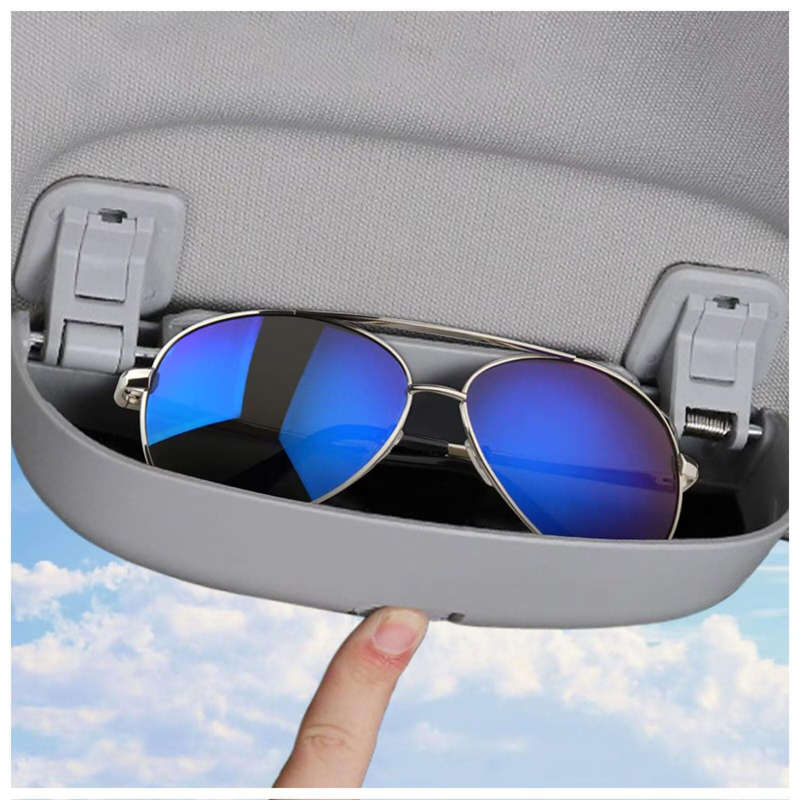 sonnenbrillenhalter Auto kompatibel mit Mercedes CLK W209 2003-2009,langlebig und blockiert Nicht die Sicht