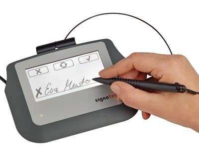 signotec LCD Signature Pad Sigma mit Hintergrundbeleuchtung