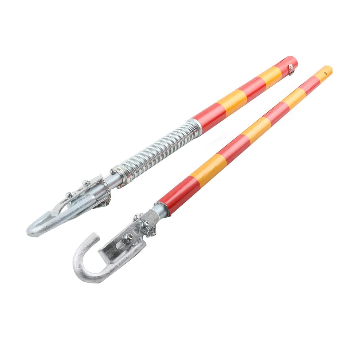 Abschleppstange für Kugelkopf-Anhängerkupplungen, 175cm Länge 3T Zugkraft Dämpfungsfunktion, Stahl Abschleppstange für PKW KFZ