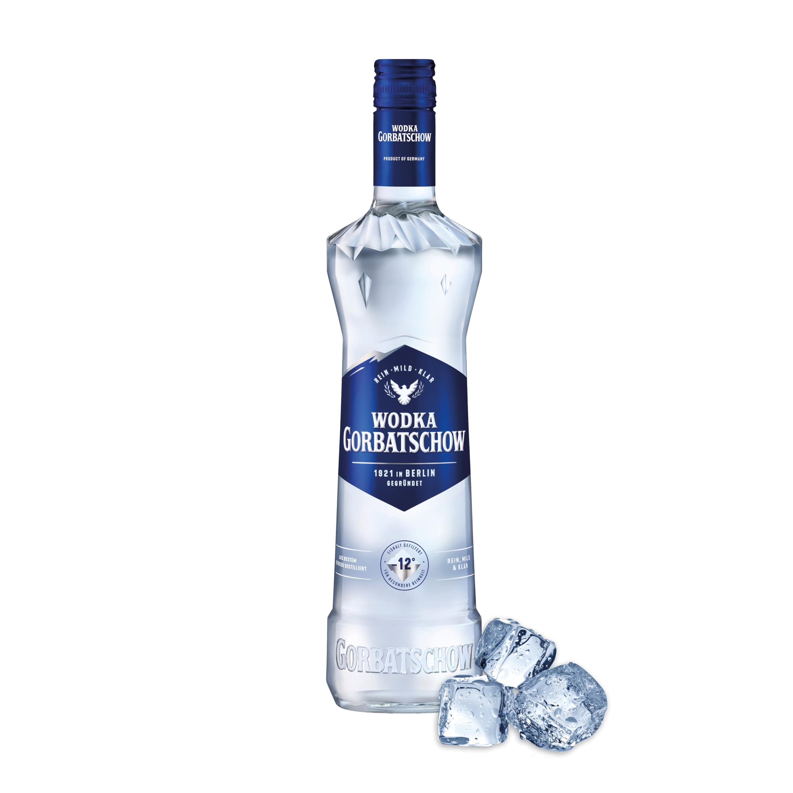 Wodka Gorbatschow 37,5 Prozent vol. (1 x 0,7 l) Premium Vodka - absolute Reinheit und Klarheit, milder Geschmack, ideal als Longdrink, im Cocktail oder als Shot 700 ml