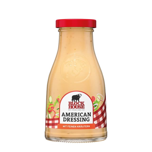 Block House Salat-Dressing American - 1 x 240 ml