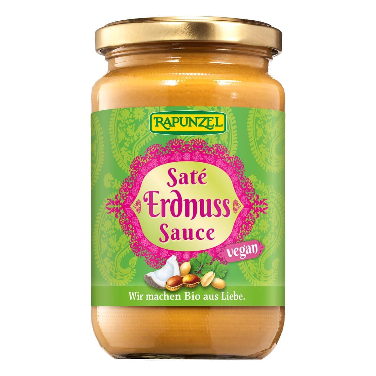 Rapunzel Bio Saté Erdnuss-Sauce (1 x 330 ml)
