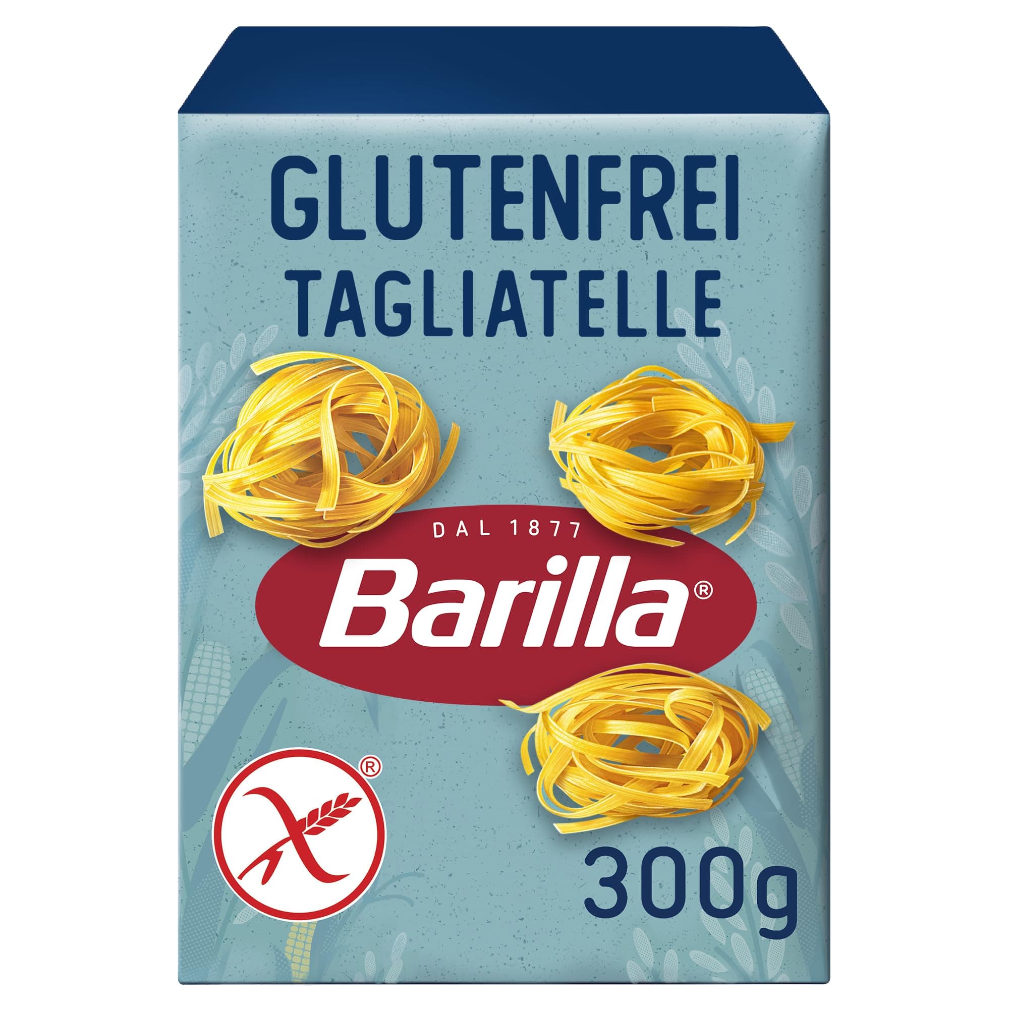 Barilla Pasta Glutenfreie Tagliatelle aus köstlichem Mais und Reis – perfekt für Menschen mit Zöliakie oder Glutenunverträglichkeit 300 g