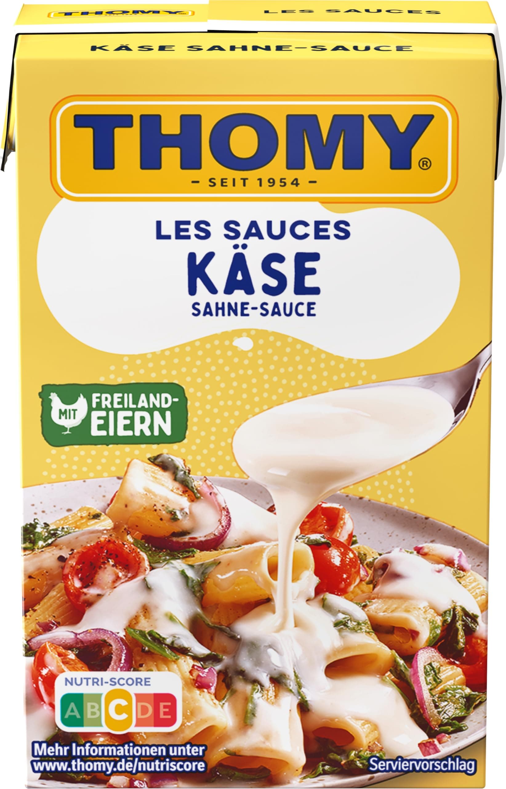 THOMY Les Sauces Käse Sahne Sauce 250ml - Combiblock, 1er Pack (1 x 250ml)