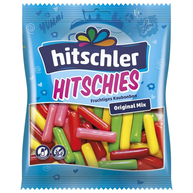 Hitschies Fruchtiges Kaubonbon Original Mix, 150 g 150 g (1er Pack)