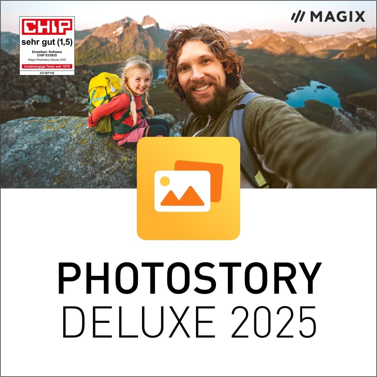 MAGIX Photostory deluxe 2025 - Erinnerungen in Bewegung | Bildbearbeitungsprogramm | Videobearbeitungsprogramm | für Windows 10/11 PC | 1 PC Volllizenz für 2 Geräte