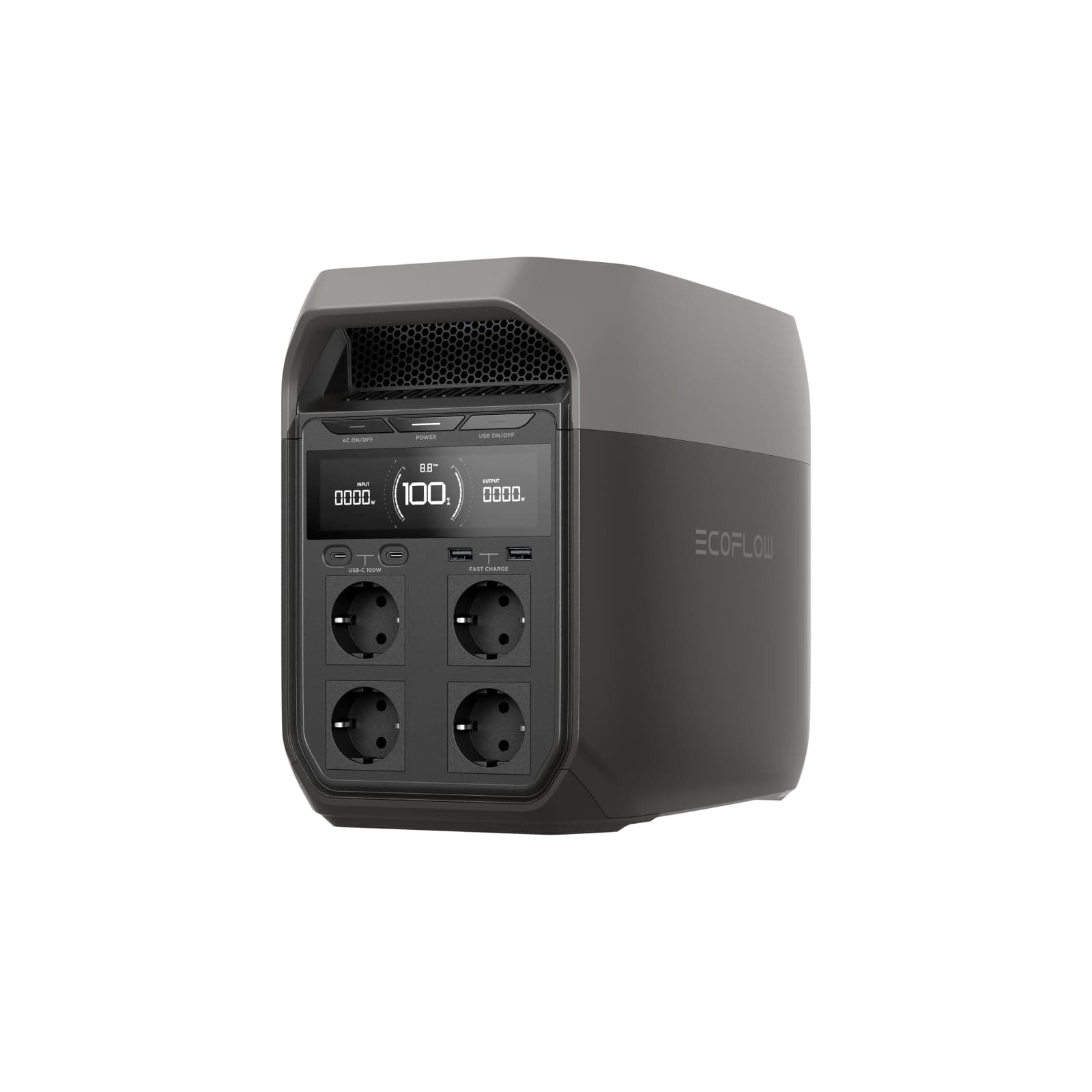 EF ECOFLOW Delta 3 Tragbare Powerstation, 1024Wh Solargenerator Schnellladung, erweiterbar auf 5kWh, für Zuhause, Camping und Reise, Kleine Verpackungsmängel, Produkt unbenutzt(Generalüberholt) Angebot bei HelloDeals