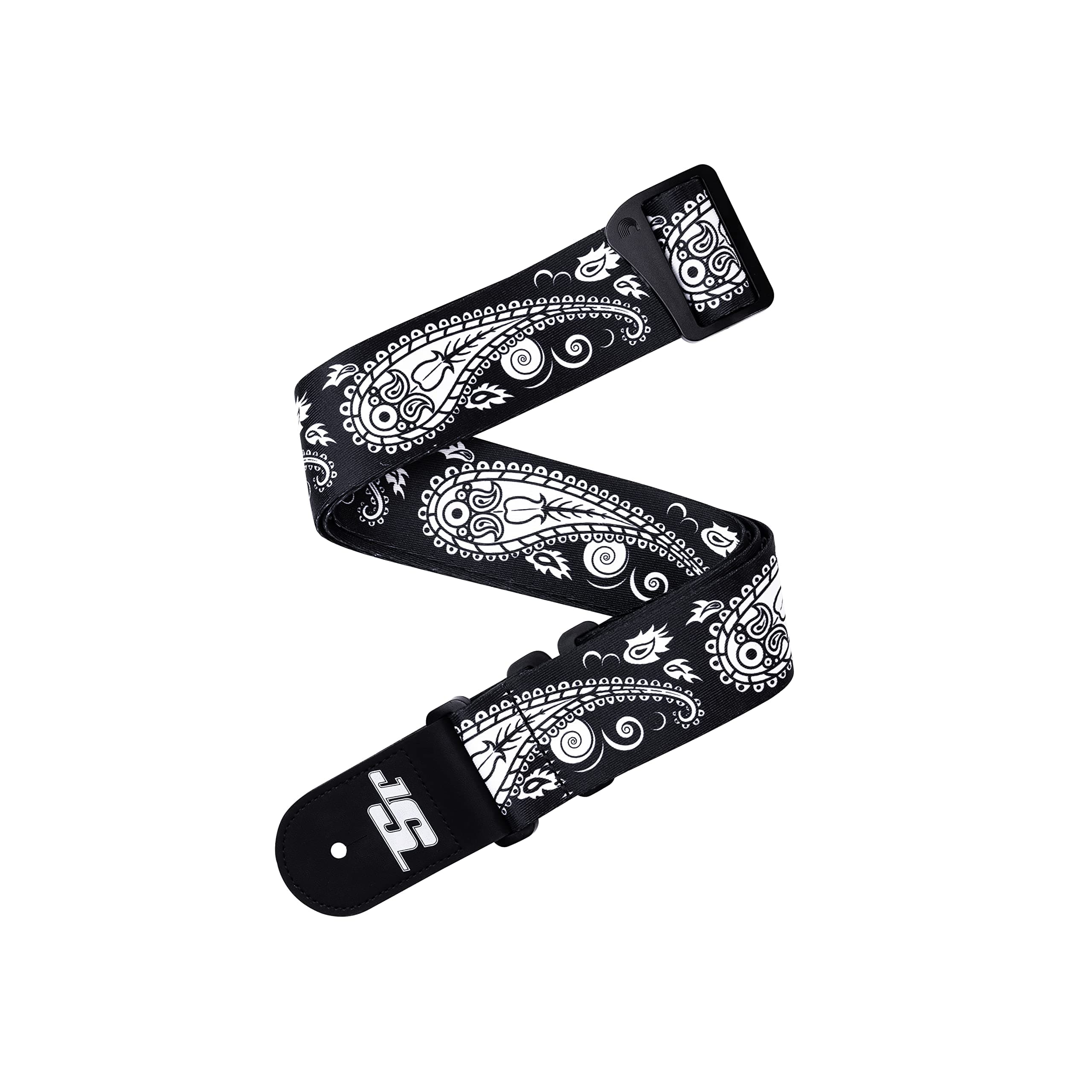 D'Addario Joe Satriani Gitarrengurt, Black Paisley