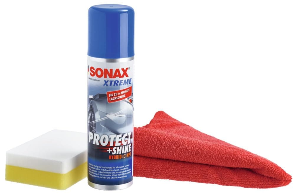 SONAX XTREME Protect+Shine (210 ml) wachsfreie Hochglanz-Versiegelung für alle neuen, neuwertigen und mit Politur vorbehandelten Lacke | Art-Nr. 02221000 210 ml (1er Pack) Single