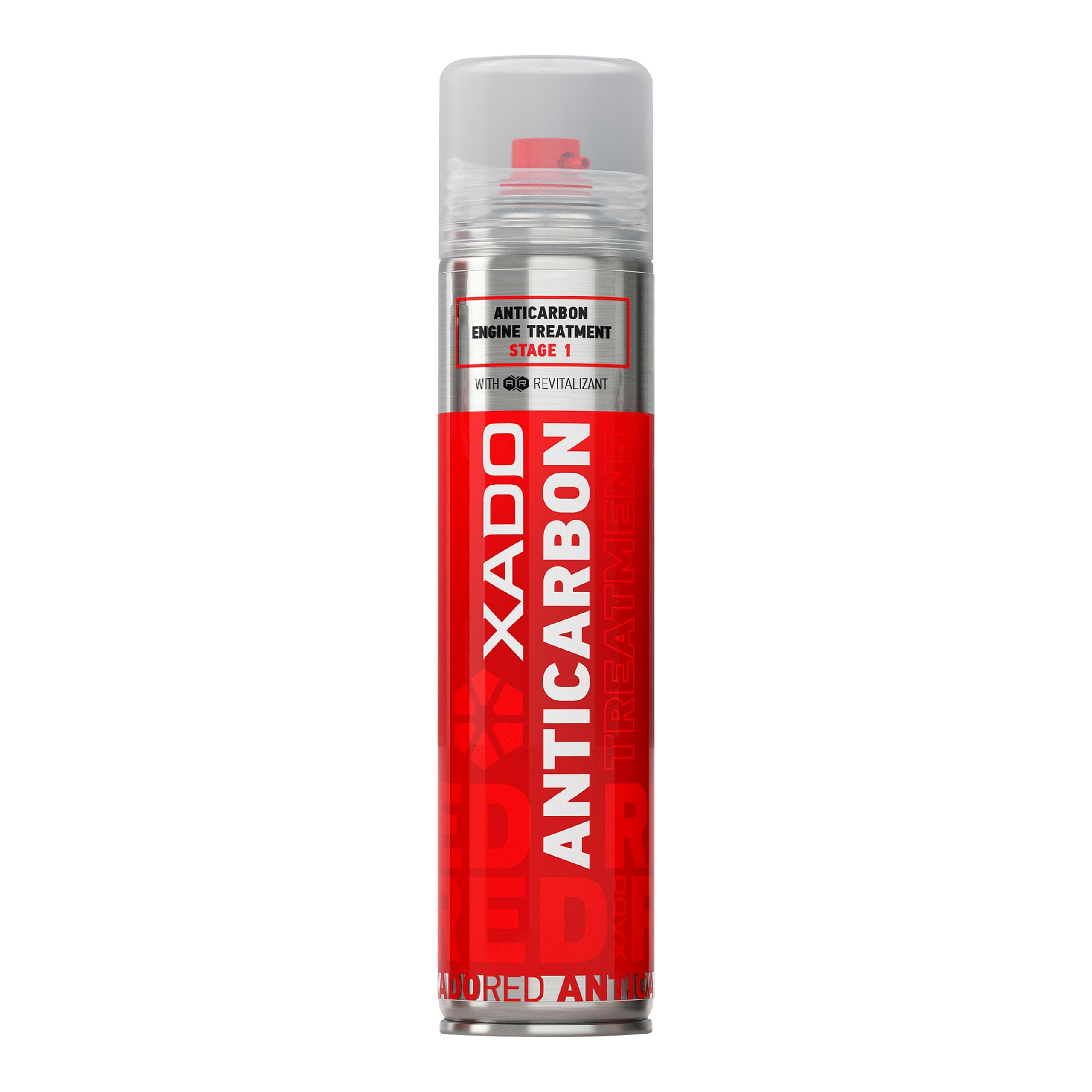 XADO RED ANTICARBON Motor Entkalker Spray 320ml – Hochwirksamer Motorreiniger & Entkohler – Entfernt Kohlenstoffablagerungen, Verbessert Motorleistung, Für Benzin & Diesel Motoren