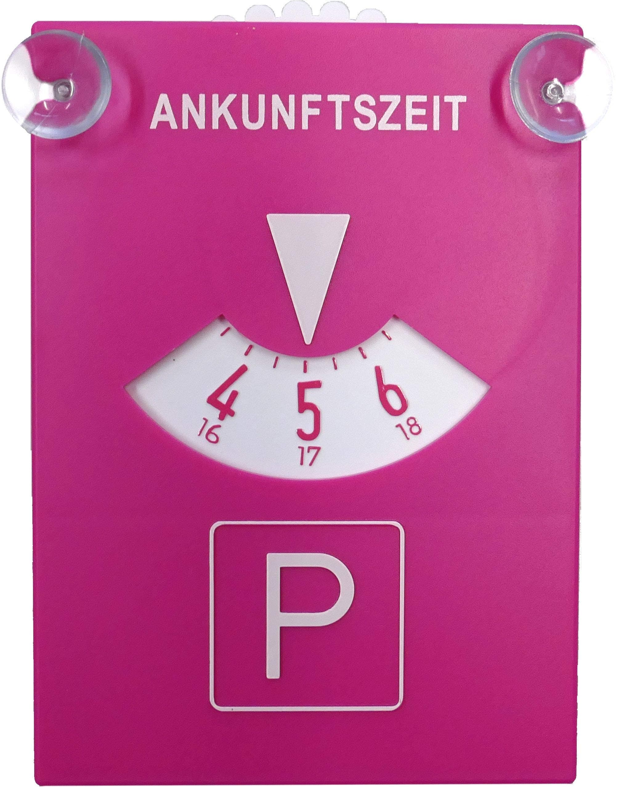 Thomatex® Elektronische Parkscheibe mit Zulassung vom KBA – Automatische Parkzeitaktivierung, Sommer-/Winterzeit-Wechsel, Nachtmodus – 2 Displays